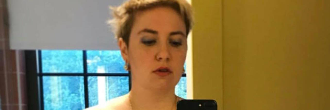 Why I Think Lena Dunham's Recent Article on Endometriosis Is Wonderful A photo of Lena Dunham.