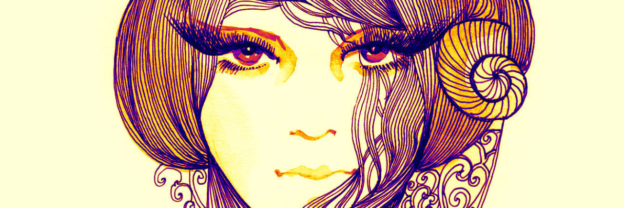 The 2 Symptoms of Borderline Personality Disorder I Struggle Most With woman face illustration