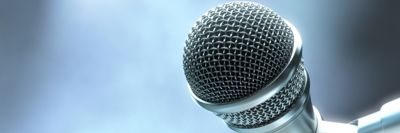 I'm a Disabled Comedian, but I Don't Make Disability Jokes Close up of microphone.