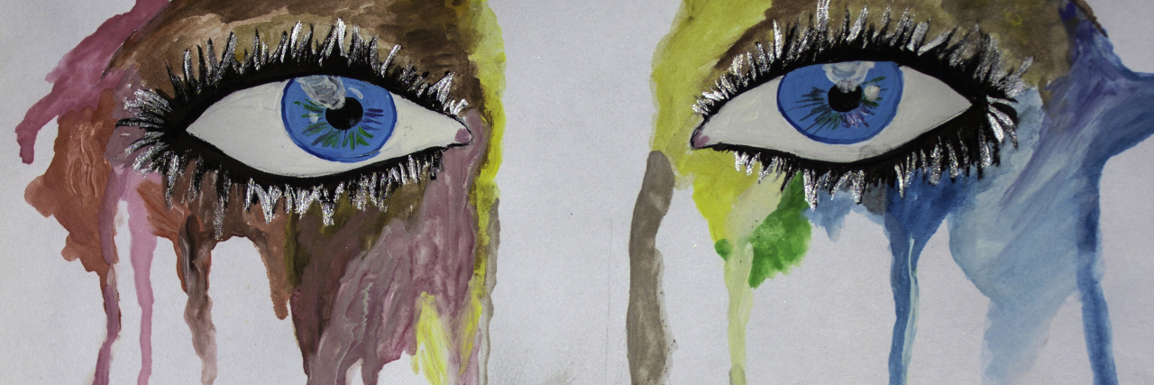 How I Cope With the Shame of Food Addiction Watercolor portrait of a woman