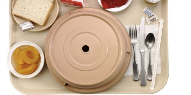 How a Hospital Meal Helped Me Through the Dark Days of Diagnosis Tray of hospital food