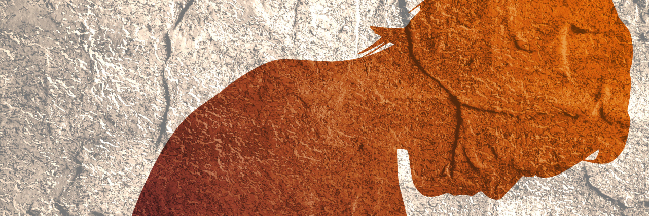 A List of the Good and Bad of Having a Rare Disease An illustration of a sitting woman. Sadness and grief emotions.