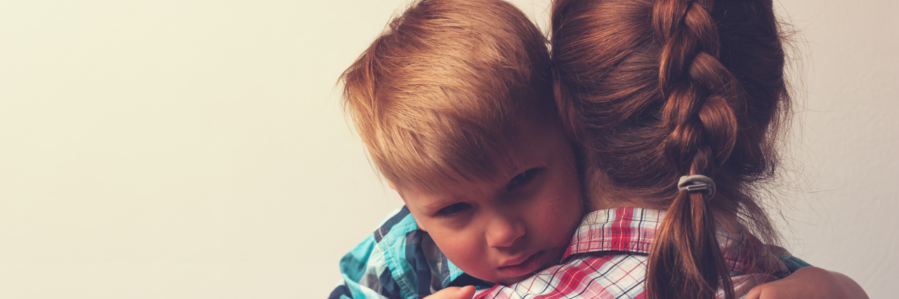 Parenting a Child With SUDEP and Dravet Syndrome How to Sleep Boy hugging his mother