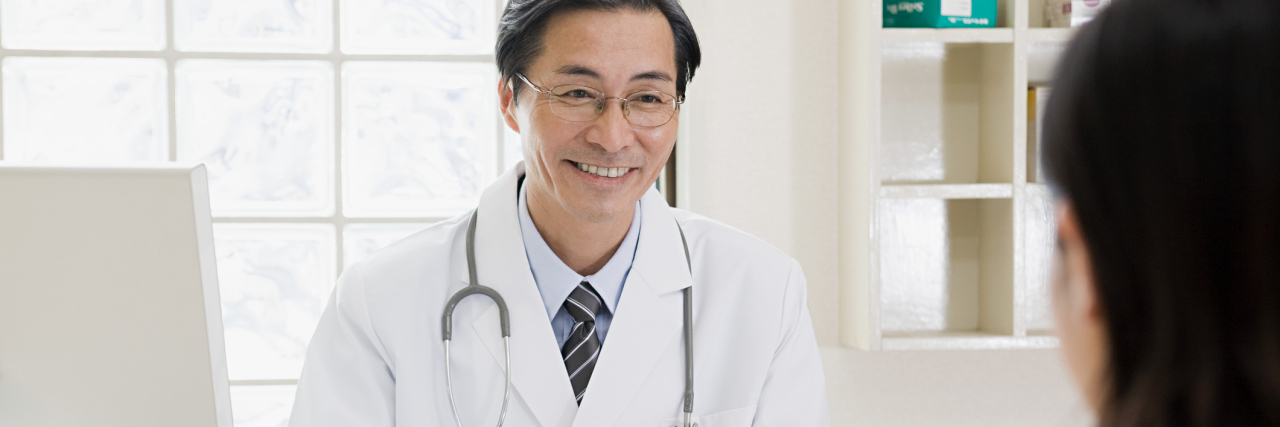 Thank You to the Doctor Who Believed Me doctor talking with his patient