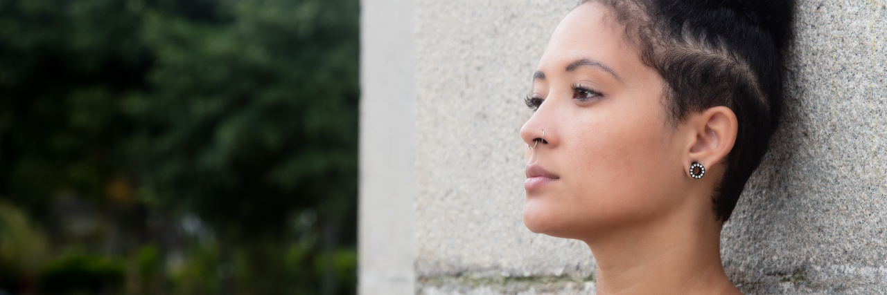 What Gaining Weight Meant to My Depression Recovery Thoughtful latin american hipster woman outdoor in the city