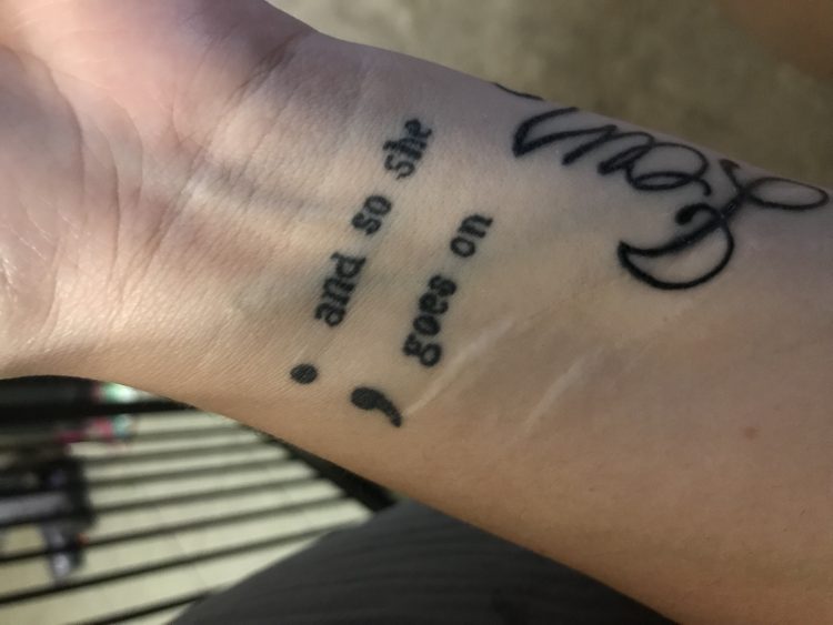 self harm recovery symbol tattoo