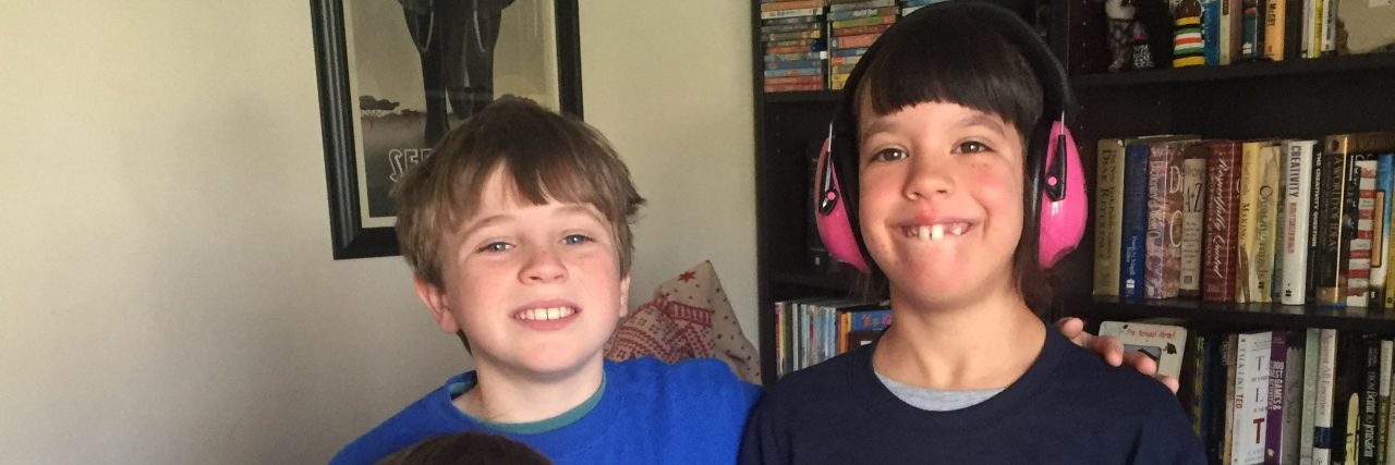 Why Early Diagnosis for Children With Rare Diseases Is Important Mike's children wearing "Dup15 Alliance" shirts