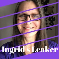 photo of the author in a purple frame with the text 'Ingrid's Leaker Journey'