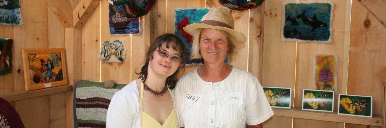 Helping My Daughter With Down Syndrome Find an Inclusive Community Mother and daughter smiling at camera