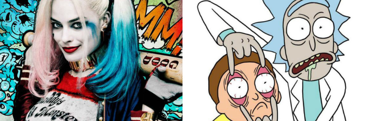 25 Fictional Characters People With BPD Relate To harley quinn and rick and morty