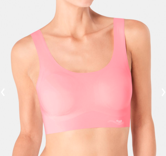 pink sloggi zero feel bra