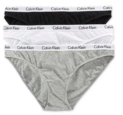 calvin klein underwear white, black and gray