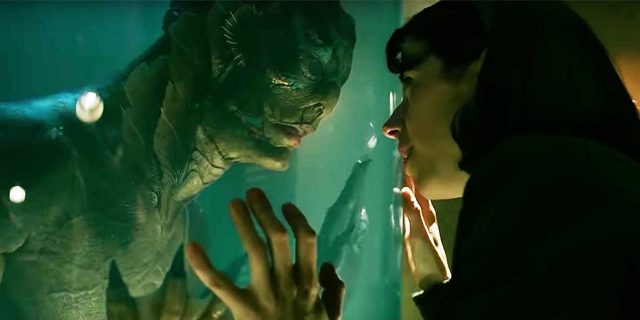 Sally Hawkins and Doug Jones in "The Shape of Water."