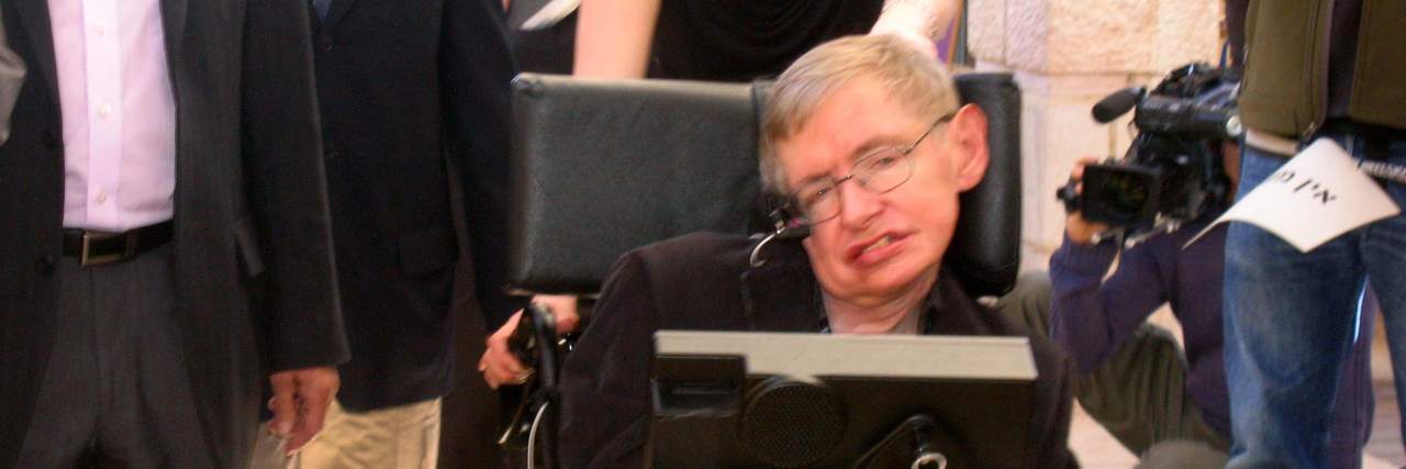 Media Portrayals of Life and Death With a Disability Stephen Hawking in 2006