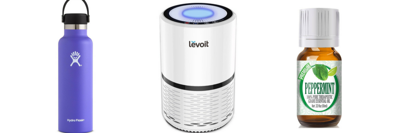 12 Products People With Chronic Fatigue Swear By hydroflask, air purifier and peppermint essential oil