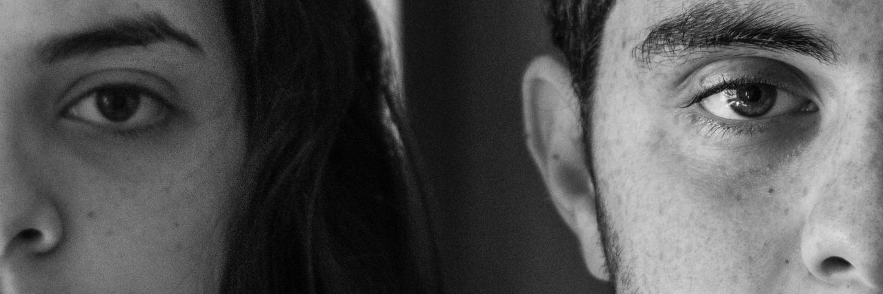 Please Don't Let My Brother's Suicide Define Him black and white photo of brother and sister