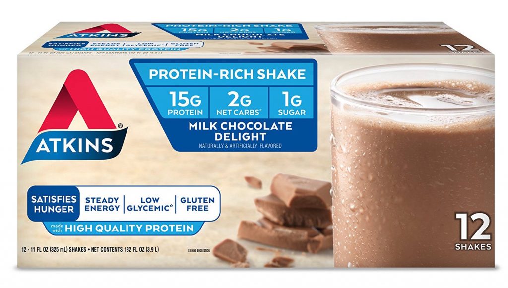atkins meal replacement shakes