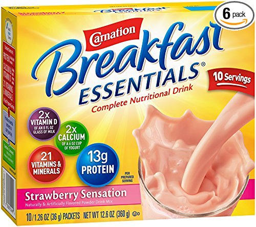 carnation strawberry instant breakfast
