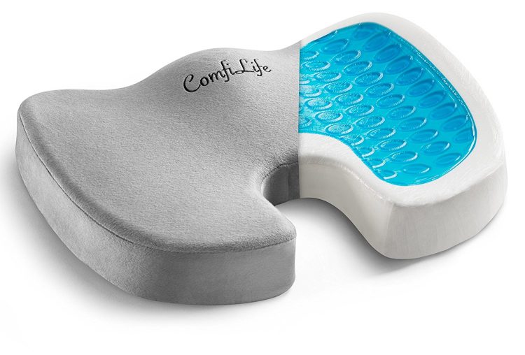 comfilife gel enhanced memory foam seat cushion