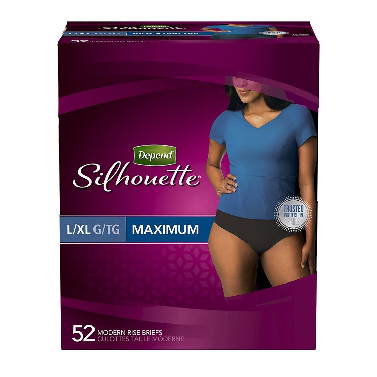 depend silhouette underwear 