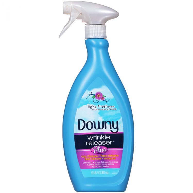 downy wrinkle release spray