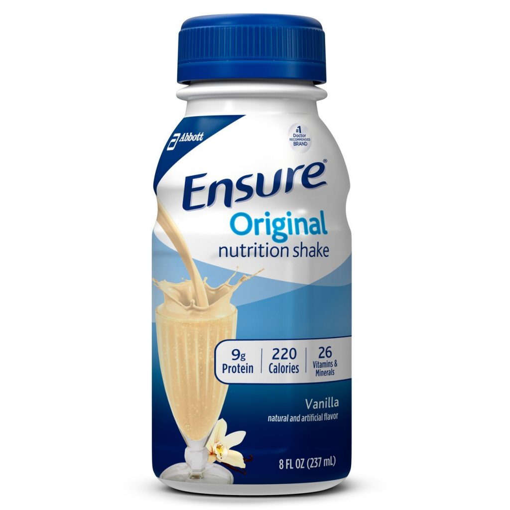 ensure original nutrition shake