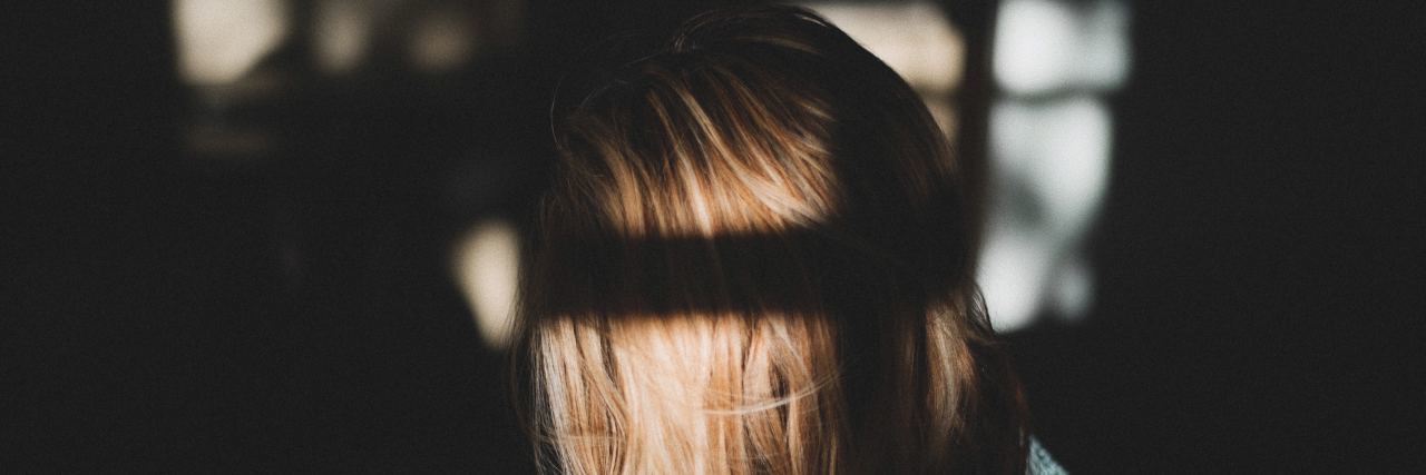 My Love Affair With Depression A woman in shadow