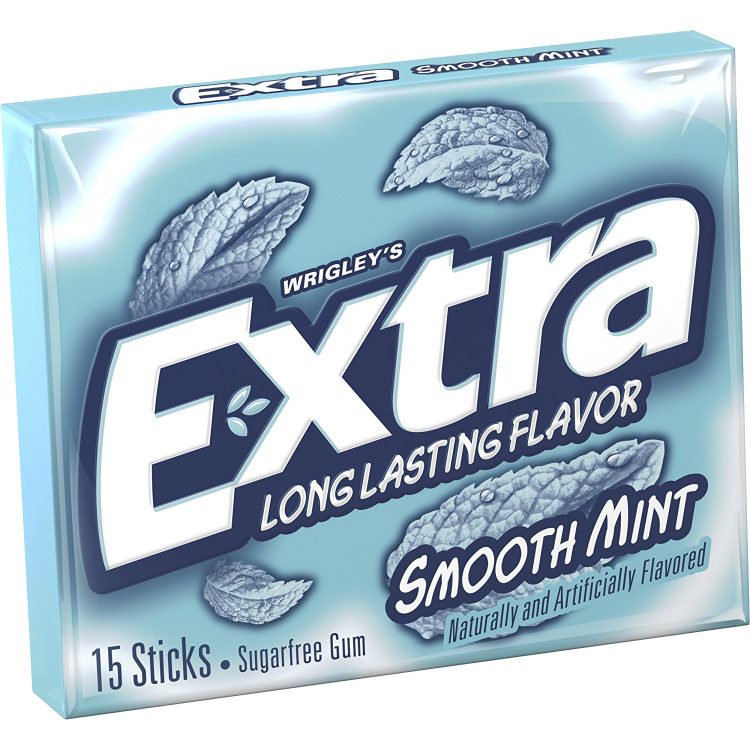 extra smooth mint gum