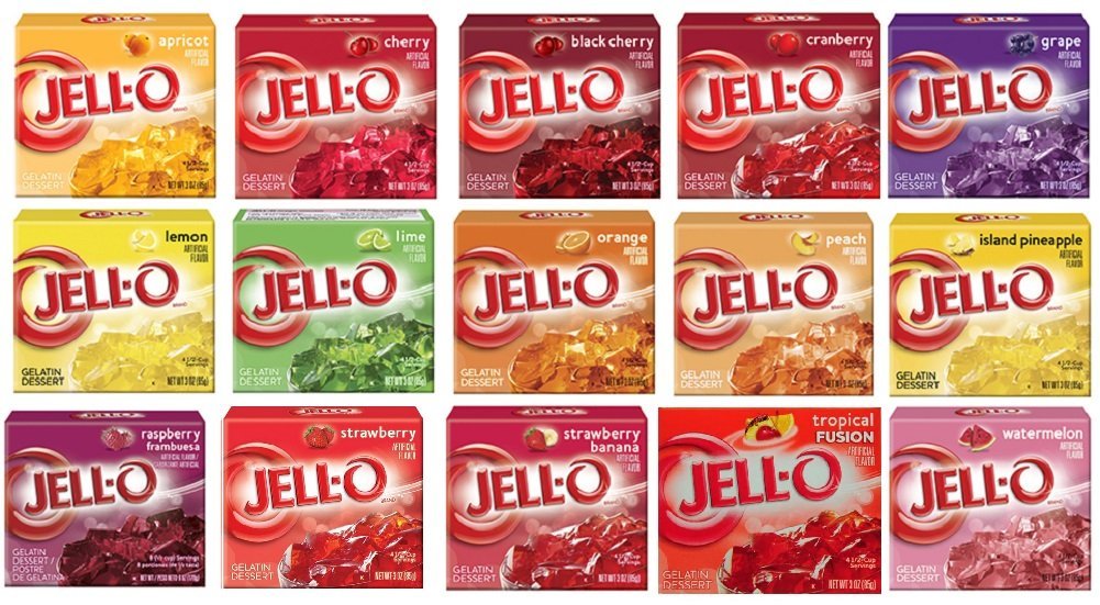 jell-o sampler pack