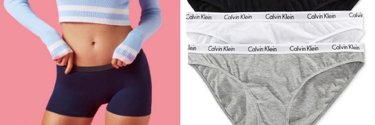 10 Underwear Brands People With Chronic Pain Recommend boyshorts and calvin klein briefs