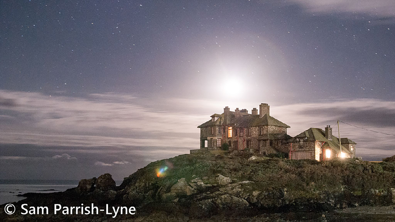 House on a hill, photo by Sam Parrish-Lyne.