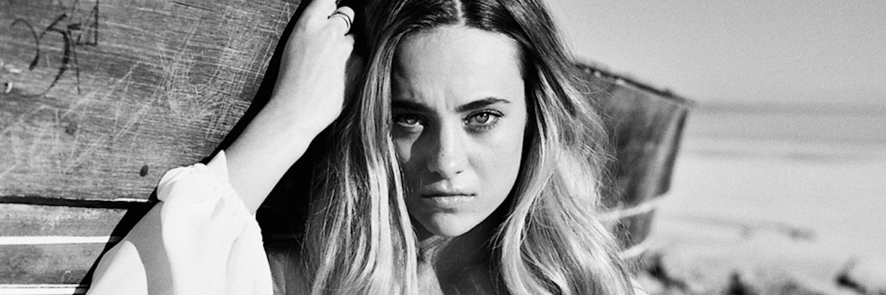 12 Lies People With Borderline Personality Disorder Tell Black and white photo of a woman looking intensely at the camera. 12 Lies People With Borderline Personality Disorder TellAdd heading