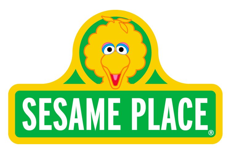 Sesame Place logo. Big Bird