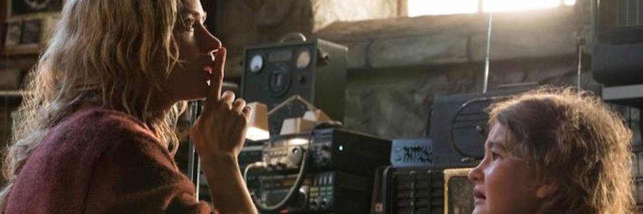 How 'A Quiet Place' Was Like My Life With Chronic Illness emily blunt and millicent simmons in a quiet place