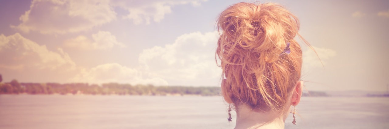 Things Not to Be Ashamed of If You're Chronically Ill Woman looking at the river.