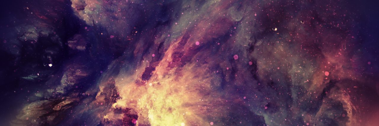 What It Feels Like to a Have Sensitive Sensory System Space Background