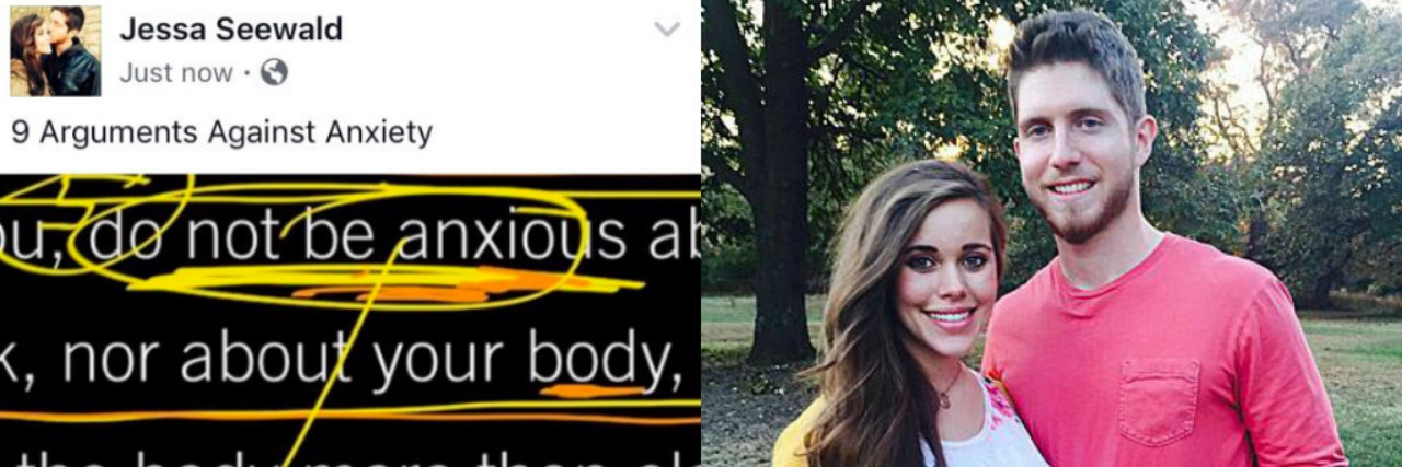 Jessa Duggar’s Instagram Harmful Post About Christians With Anxiety