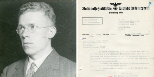 Hans Asperger, Researcher Asperger Syndrome Is Named After, Had Ties to Nazi Party's Child Euthanasia Program Hans Asperger and Nazi document