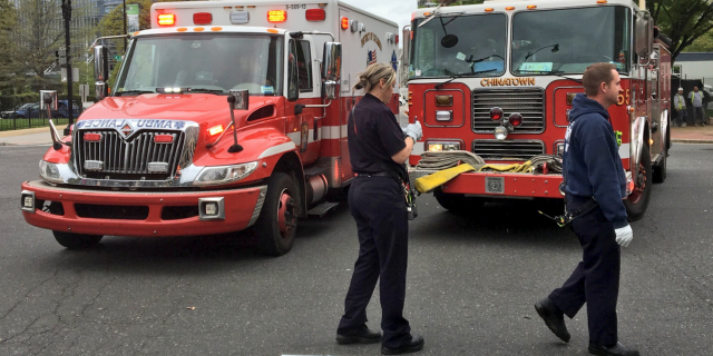 Washington DC Fire and EMS crew