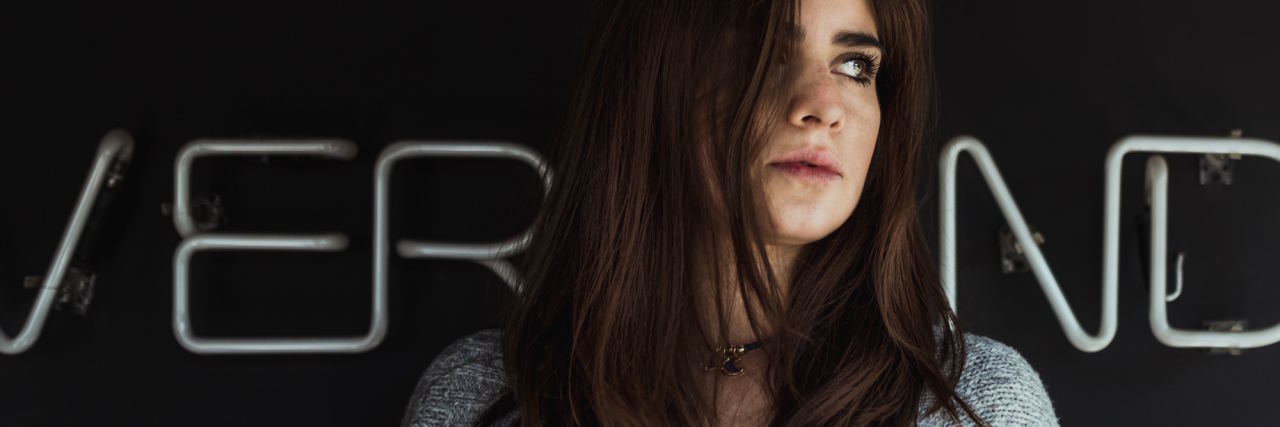 11 Brutal Lies Anxiety Makes Me Believe About Myself woman sad