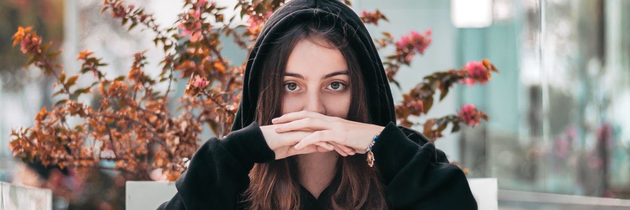 What It Was Like to Grow Up With Depression kid in hoodie