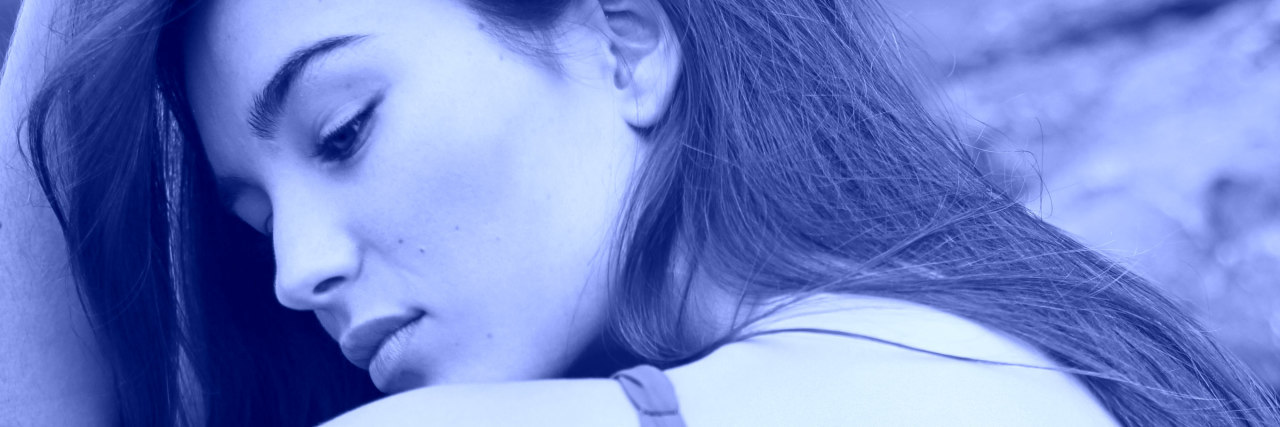 Friends Tell Me They Love Me and Depression Makes Me Not Believe Them woman sad