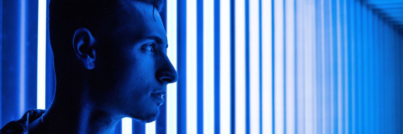 What It's Like to Experience the Rapid Emotional Cycles of BPD man neon