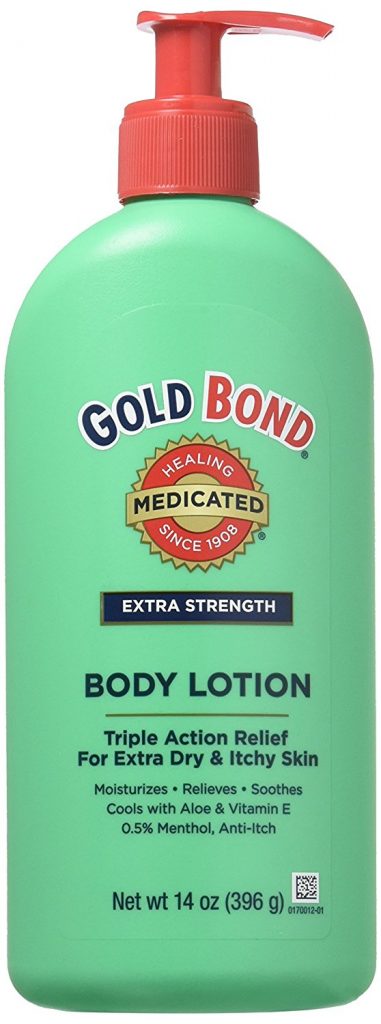 gold bond medicated body lotion for dry and itchy skin
