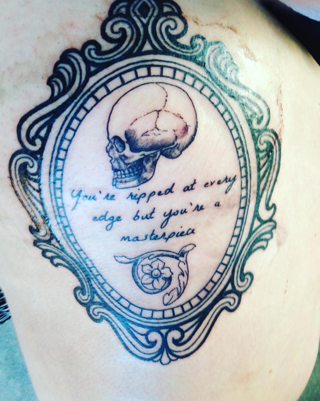 tattoo of halsey lyrics