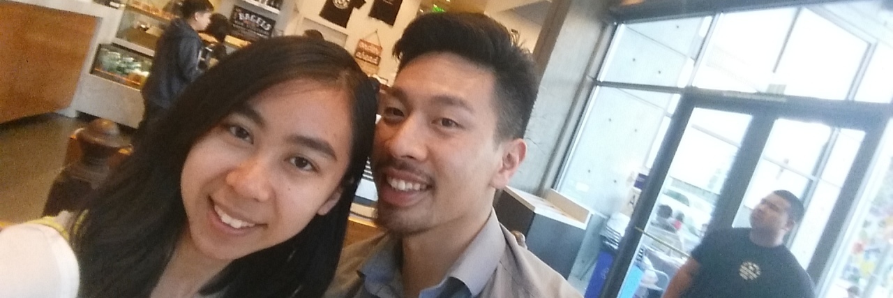 When You Meet the Love of Your Life in Recovery woman and her boyfriend at coffee shop