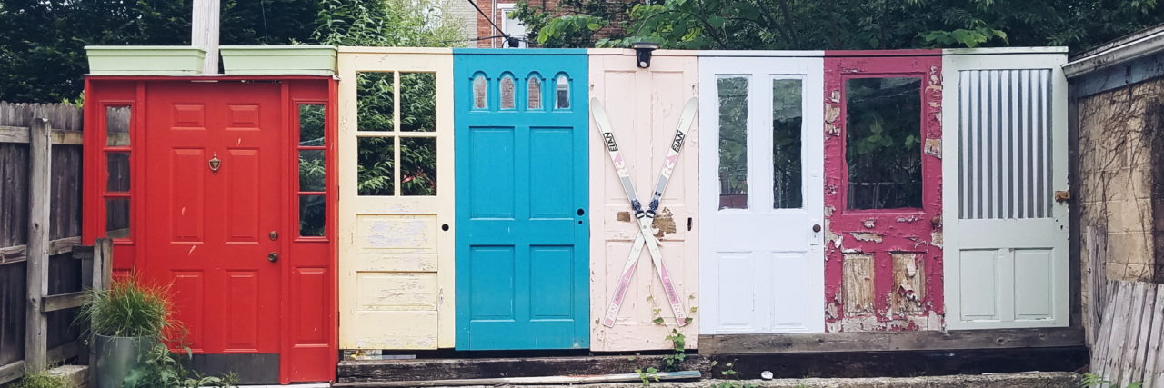 I'm Not Ready to Break Up With My 'Normal' for Cancer collection of doors outside