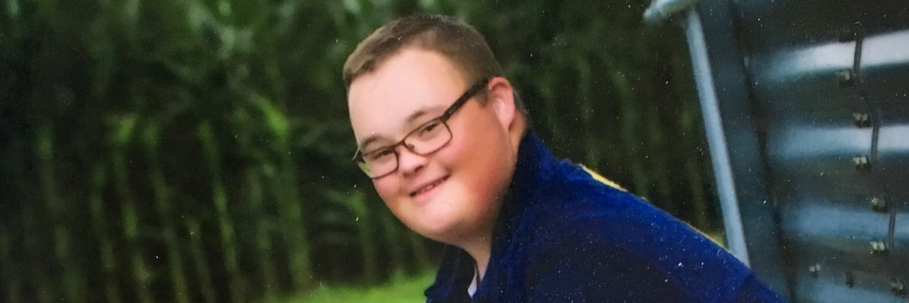 Mi Hijo Con Síndrome de Down Sí Puede Young man with Down syndrome