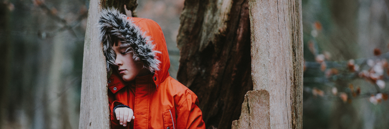 Signs You Grew Up With 'Hidden' Depression 18 signs you grew up with hidden depression boy in woods hiding in tree