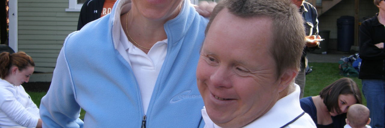My Brother With Down Syndrome Inspired Me to Start a Non-Profit Ken and sister Di hugging